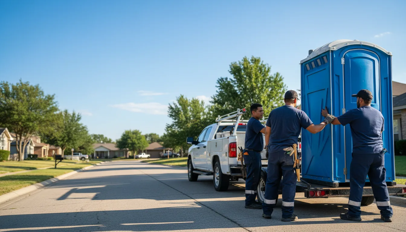 Portable Toilet Rental in Roosevelt, OK near me